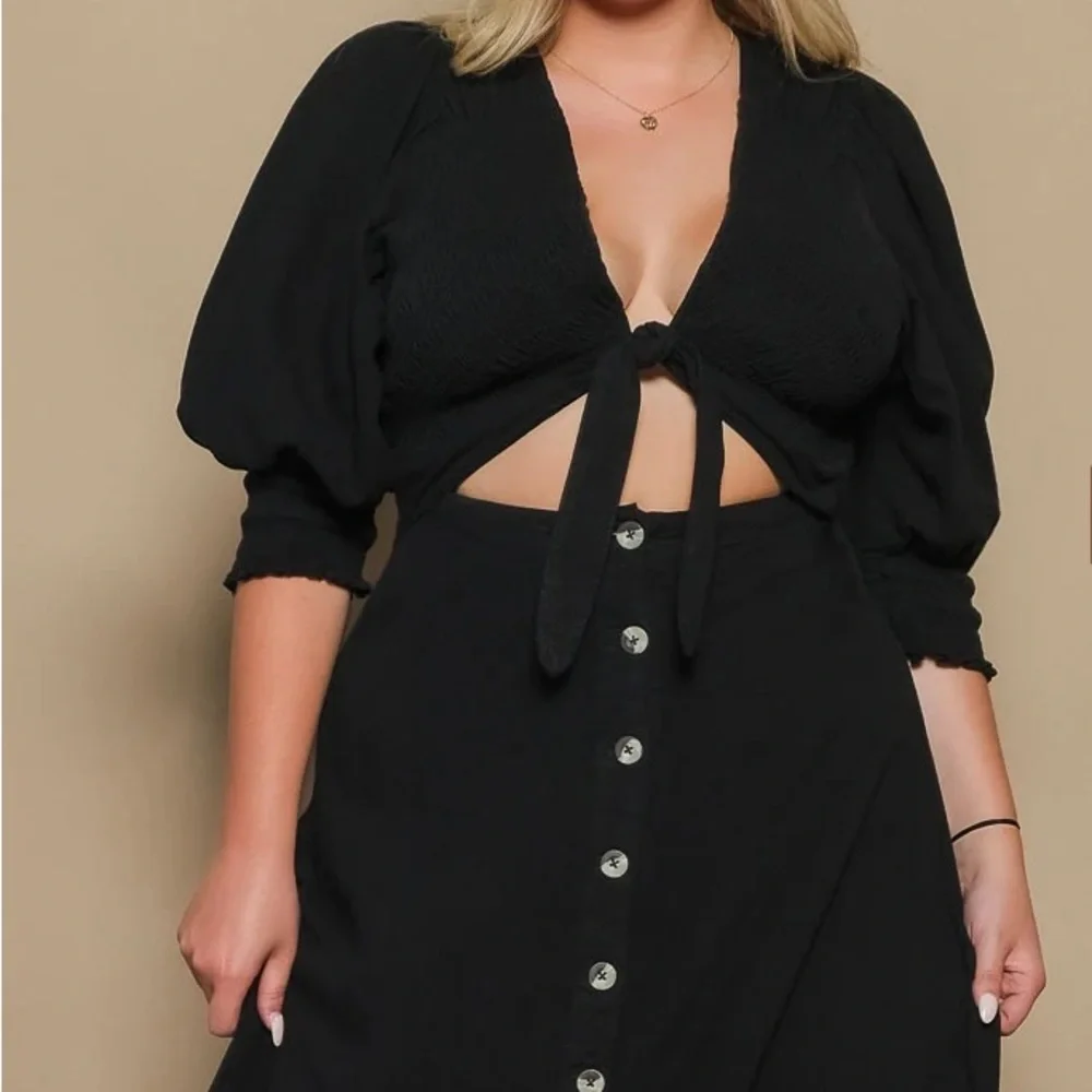 Free People STRING OF HEARTS Cutout Maxi Dress - Picture 4 of 7